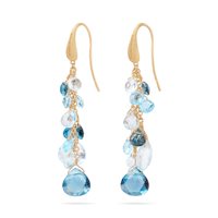 Orecchini Marco Bicego Donna Paradise in Oro Topazio OB1753-A-TP01 - OB1753-A-TP01